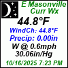 Current Weather Conditions in East Masonville, NY