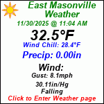 Current Weather Conditions in East Masonville, NY