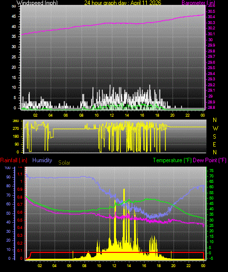 24 Hour Graph for Day 11